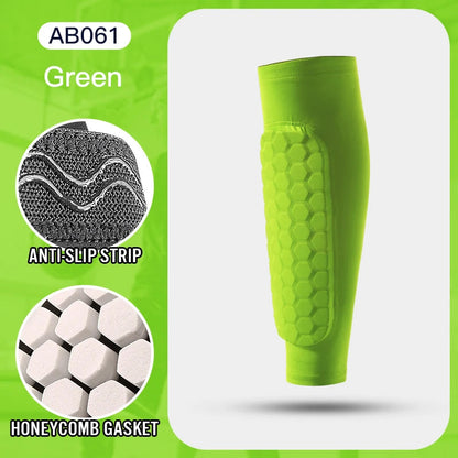 Shin Guard Socks Sleeves with Foam